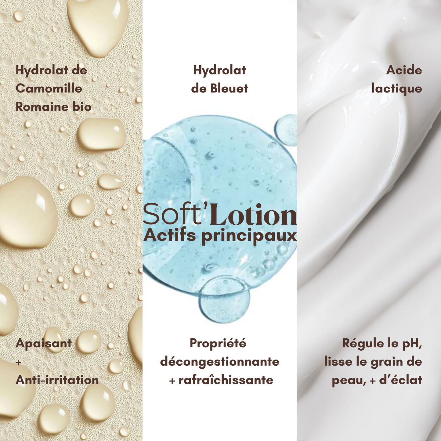 Routine Hydratation : Soft'Lotion + Soft'Hydrate + Soft'Sérum