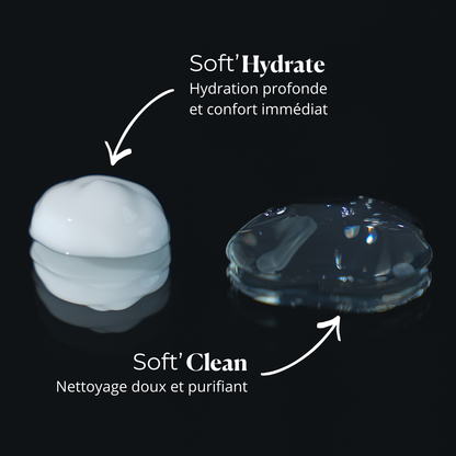 Routine Essentielle : Soft'Clean + Soft'Hydrate