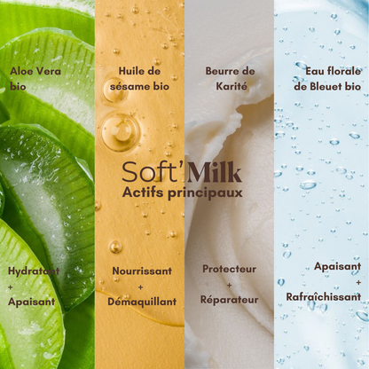 Routine Demakeup : Soft'Milk + Soft'Lotion