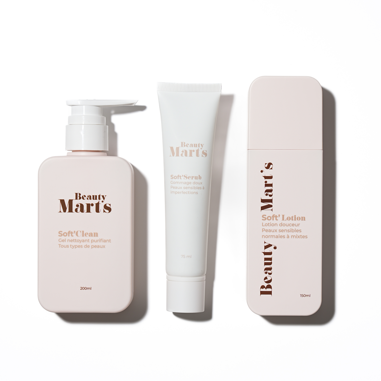 Routine Nettoyage Profond : Soft'Clean + Soft'Scrub + Soft Lotion